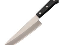 Кухонный нож Шеф Western Knife Tojiro, сталь VG-10, рукоять древесина