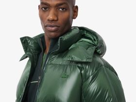 Мужская водоотталкивающая пуховая куртка Lacoste