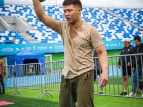 Фото. День физкультурника отмечают в Якутске