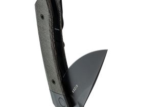 Складной нож Kizer Mini Momo, сталь 154CM, рукоять алюминий/микарта