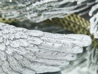 Свеча Крыло ангела/Angel Wings, серебро