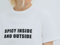 Футболка с принтом, Белый