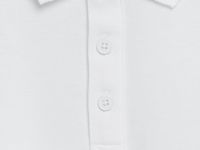 Поло с длинным рукавом для мальчиков, Белый