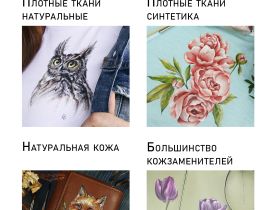 Акрил по ткани Таир 50 мл, Красная светлая