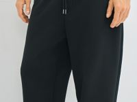 Утеплённые джоггеры, Черный