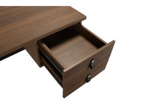 Письменный стол Хейден 120x60 Древесный темный/Черный