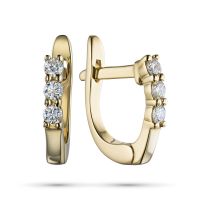 Серьги из желтого золота э0312сг09170500_white