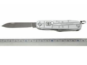 Нож перочинный Victorinox Spartan SilverTech, сталь X55CrMo14, рукоять Cellidor®, серый, 12 функций, 91мм