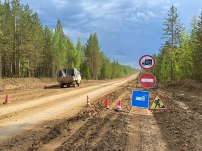 На автодороге «Мухтуя» в Ленском районе ликвидируют пучины