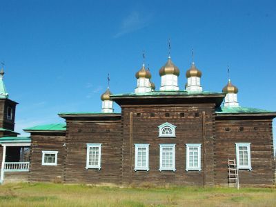 Церковь и колокольня Николаевская (деревянная), 1908 г.