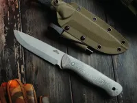 Туристический нож N.C.Custom Forester, сталь AUS-10, рукоять микарта +огниво