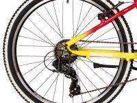 Подростковый велосипед Haro Novatrack Katrina 24 V-Brake, год 2025, цвет Красный-Желтый, ростовка 12