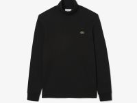 Мужской лонгслив Lacoste с высоким воротом из органического хлопка