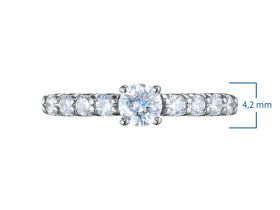 Кольцо из белого золота э4012кц05166500_white