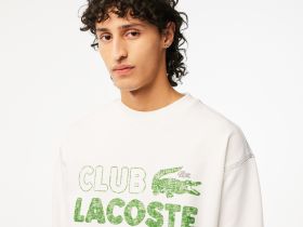 Мужской свитшот Lacoste свободного кроя