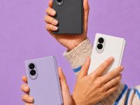 Чехол Araree Aero Flex М для Galaxy Z Fold8 фиолетовый