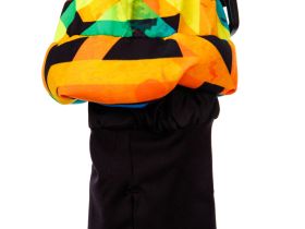 Комплект текстильный с полиуретановым покрытием для девочек: куртка, полукомбинезон