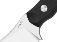 Туристический нож Kizer Bulldog, сталь 14C28N, рукоять G10, черный