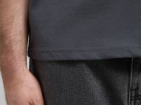 Футболка унисекс из хлопка оверсайз силуэта