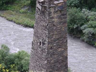 Боевая башня у подножья мыса развалины Малхиста