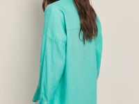 Блузка из конопляной ткани