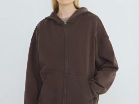 Толстовка объёмного силуэта, Коричневый