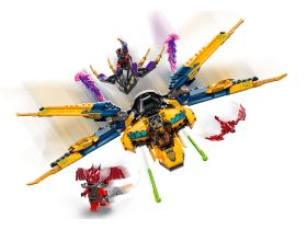 Ninjago 71833 Конструктор Суперштормовой самолет Раса и Арина