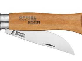 Нож складной Opinel №9 VRN Carbon Tradition, сталь AFNOR XC90 Carbon Steel, рукоять бук, 113090