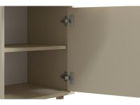 Стеллаж Дикинс 45x190 Светло-бежевый