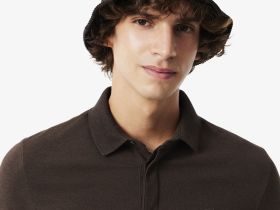 Мужское поло Lacoste PARIS стандартного кроя