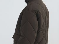 Утеплённая куртка, Коричневый