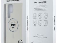 Чехол Karl Lagerfeld NFT Choupette MagSafe для Galaxy S25 Ultra прозрачный
