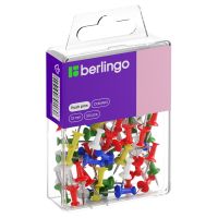 Кнопки силовые Berlingo 50 шт., ассорти, пласт. упак., европодвес