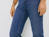 Базовые прямые джинсы, Синий