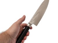 Нож кухонный Шеф Tuotown, серия FT-Series, VG10 Дамасская сталь