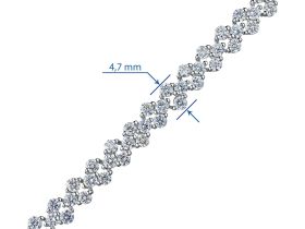 Браслет из белого золота э4712бр11231273_white