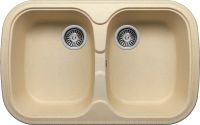 Мойка BRILLE 2B 800*500 CREAM