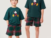 Комплект для мальчиков: фуфайка (футболка) трикотажная, шорты текстильные