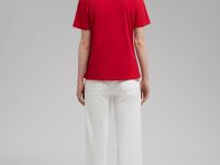 Приталенная футболка из джерси