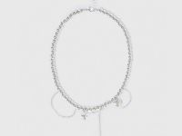 Колье для девочек, Серебряный