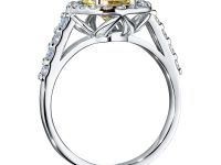 Кольцо из серебра с цитрином э0673кц04250366