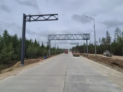 Строительство автоматического пункта весогабаритного контроля на дороге «Мухтуя» завершат в 2026 году