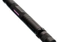 Тактическая ручка для выживания с фонариком 11 в 1, фиолетовая