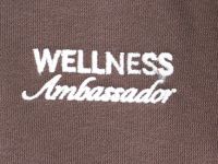 Толстовка с воротником-стойкой на молнии, Коричневый