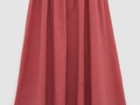 Юбка изо льна и хлопка