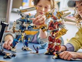 Ninjago 71870 Конструктор Механические Титаны-Близнецы