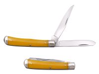 Нож складной Cold Steel Trapper, сталь 8Cr13MoV, рукоять кость, желтый
