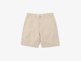 Мужские шорты Lacoste из смеси хлопка и льна