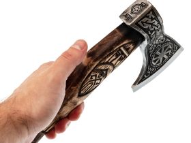 Топор Чур малый, резной