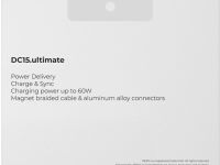 Кабель Pero DC15 Ultimate PD USB-C / USB-C 1,2 м Чёрный